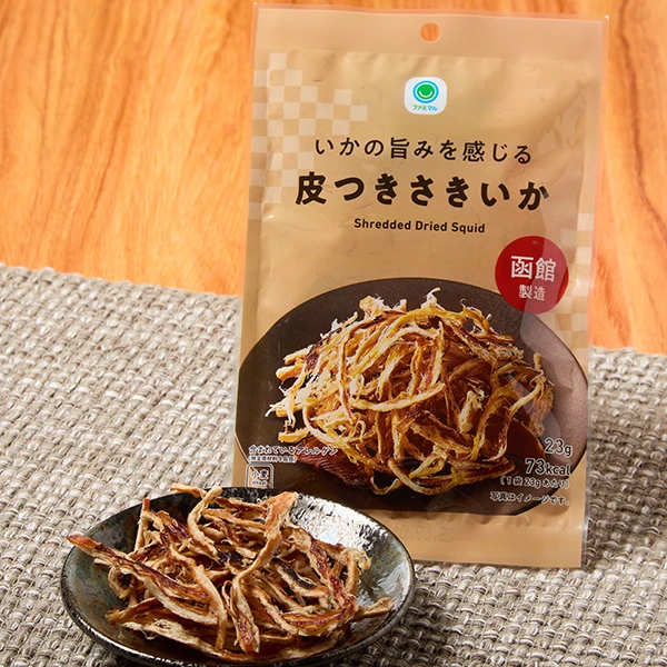 いかの旨みを感じる皮つきさきいか 菓子 369円（税込398円） ファミリーマート FamilyMart