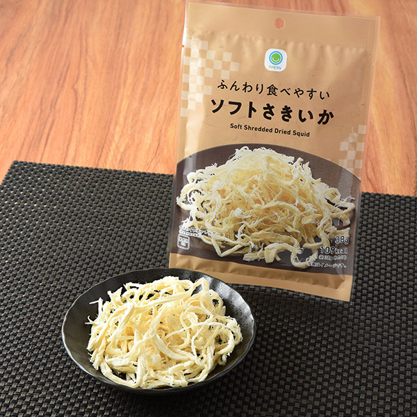 ふんわり食べやすいソフトさきいか