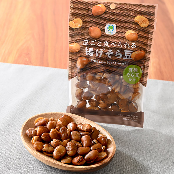 皮ごと食べられる揚げそら豆 菓子 139円（税込150円） ファミリーマート FamilyMart