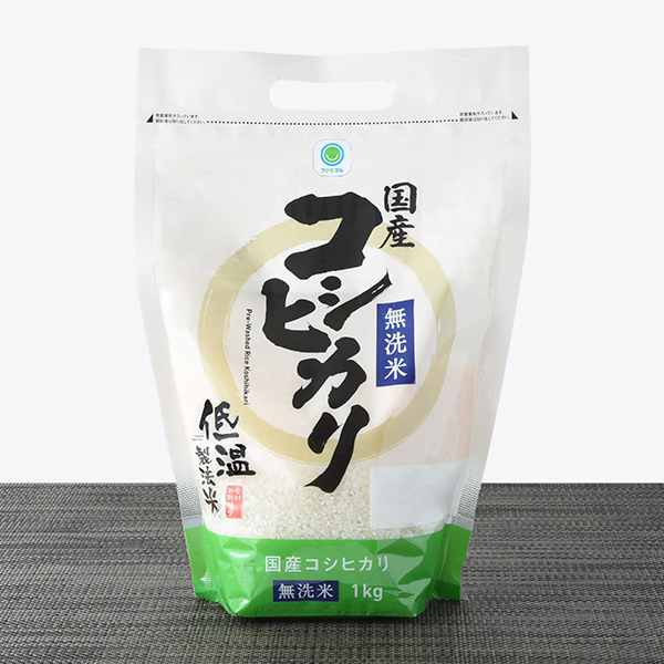 低温製法米 国産コシヒカリ無洗米1kg