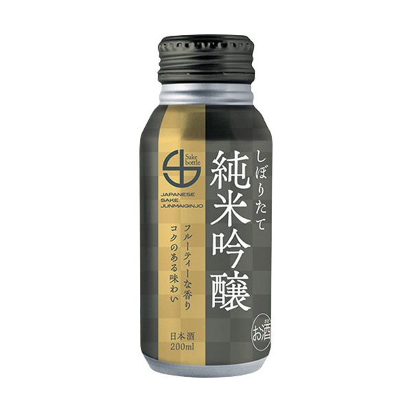 日本盛 サケボトル しぼりたて純米吟醸 200ml