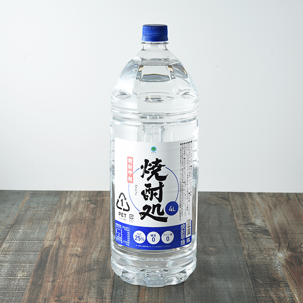 焼酎処25° 4L 酒 1,803円（税込1,983円） ファミリーマート FamilyMart