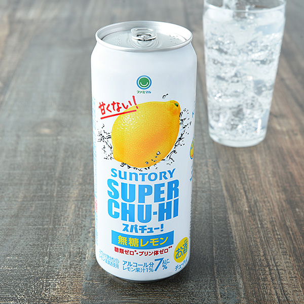 スーパーチューハイ 無糖レモン 500ml