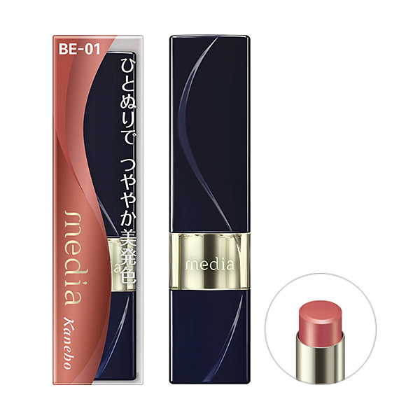 media ブライトアップルージュ BE-01 コスメ 1,100円（税込1,210円） ファミリーマート FamilyMart