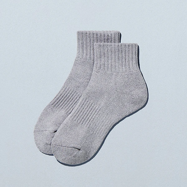 ショートソックス グレーミックス 22-25cm 日用品 390円（税込429円） ファミリーマート FamilyMart