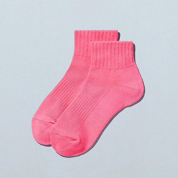 ショートソックス ローズピンク 22-25cm 日用品 390円（税込429円） ファミリーマート FamilyMart