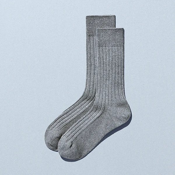 リブソックス グレーミックス 25-28cm