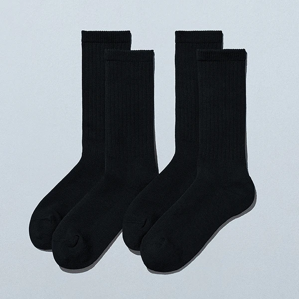 パイルソックス2足組 くろ 日用品 726円（税込798円） ファミリーマート FamilyMart