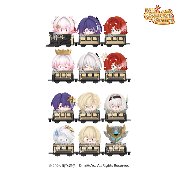 崩壊：スターレイル Q-TOPPING Vol.2 エンタメ 650円（税込715円） ファミリーマート FamilyMart