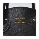 ファミリーマート YOUNG & OLSEN The DRYGOODS STORE BELTED TOTE BAG BOOK BLACK 商品正面