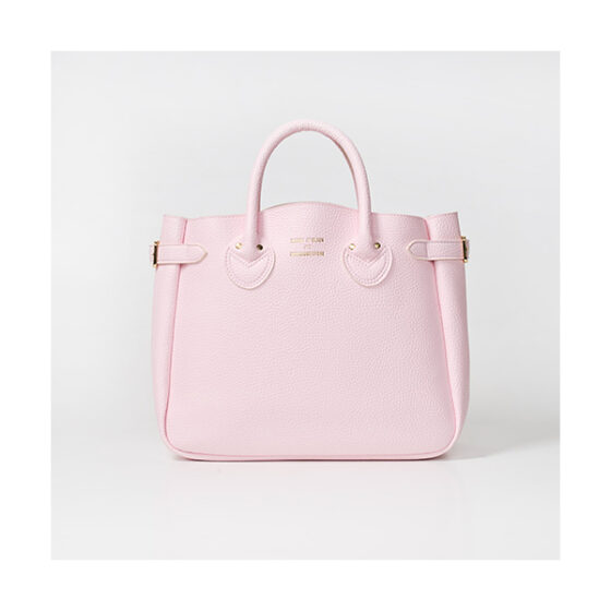 ファミリーマート sweet presents YOUNG & OLSEN The DRYGOODS STORE BELTED TOTE BAG BOOK PINK ピンクのレザー調トートバッグ