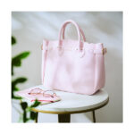 ファミリーマート sweet presents YOUNG & OLSEN The DRYGOODS STORE BELTED TOTE BAG BOOK PINK ベルトトートバッグ
